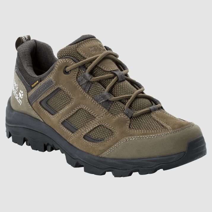 Zapatillas Senderismo Jack Wolfskin Vojo 3 Texapore Low Hombre Kaki Mexico-1183629